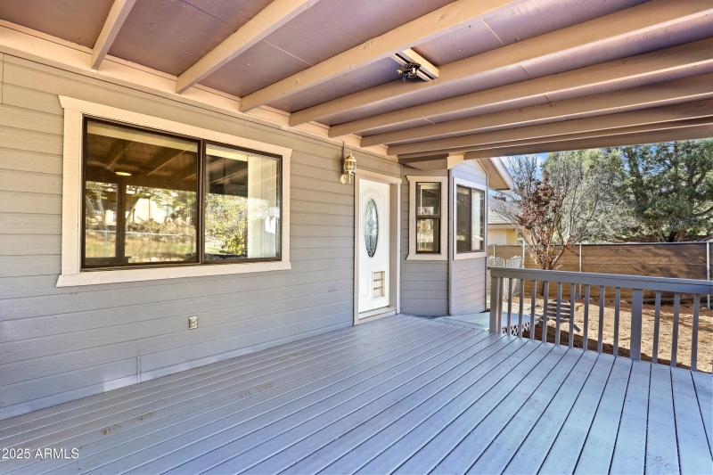 Covered Deck