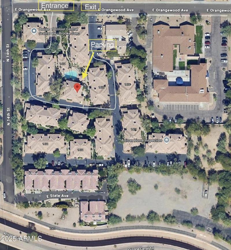 Aerial for parking