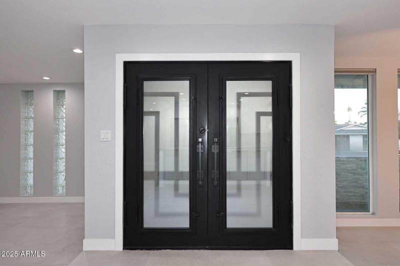 Foyer-Custom Front Door