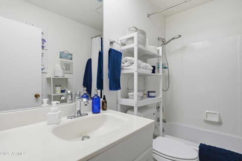 Secondary bathroom