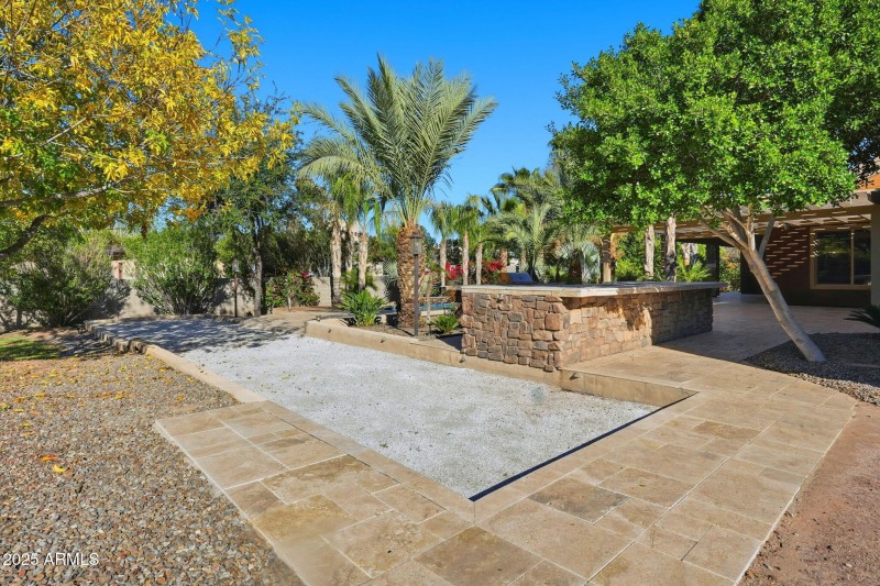 Bocce Ball Court