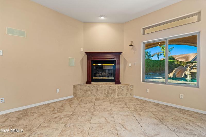 Family Room with Fireplace