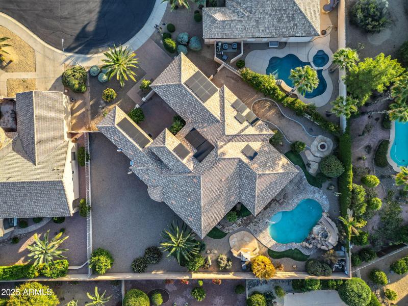 Aerial Lot Overhead