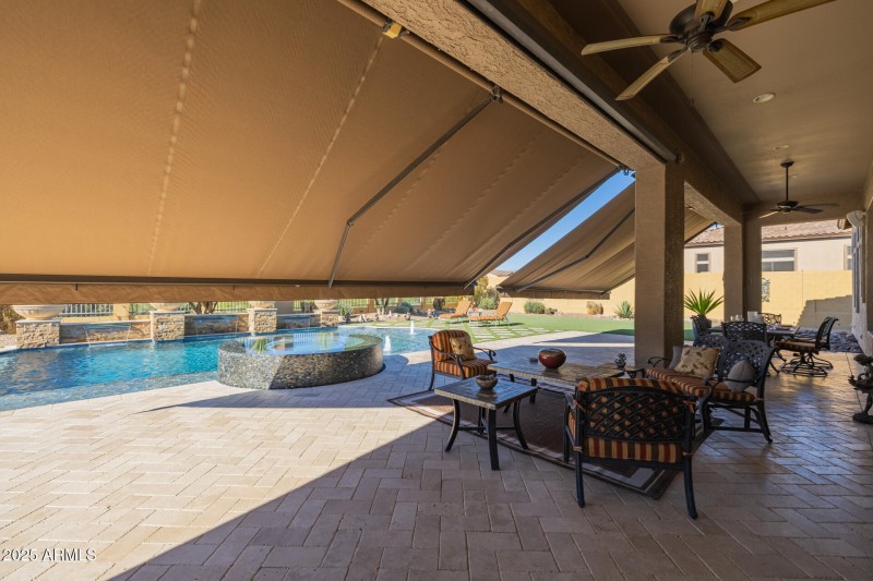 Electric awnings