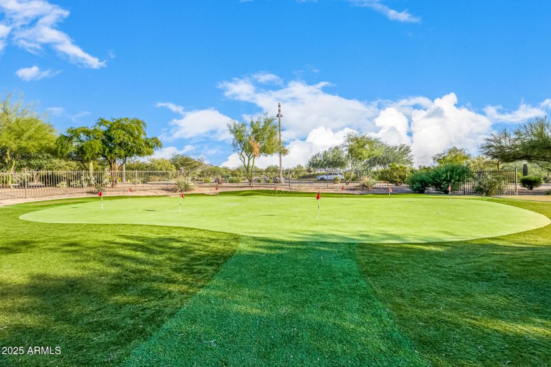 Golf area