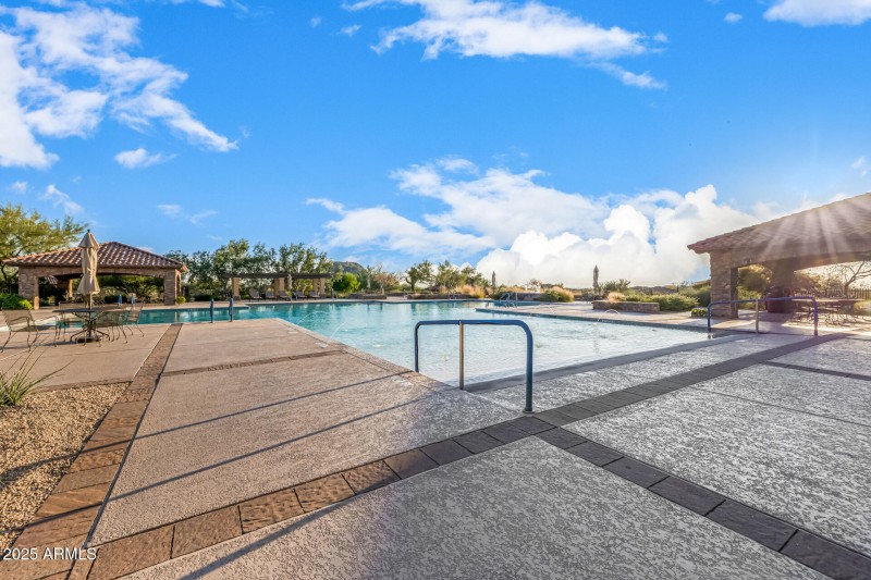 Heated pool