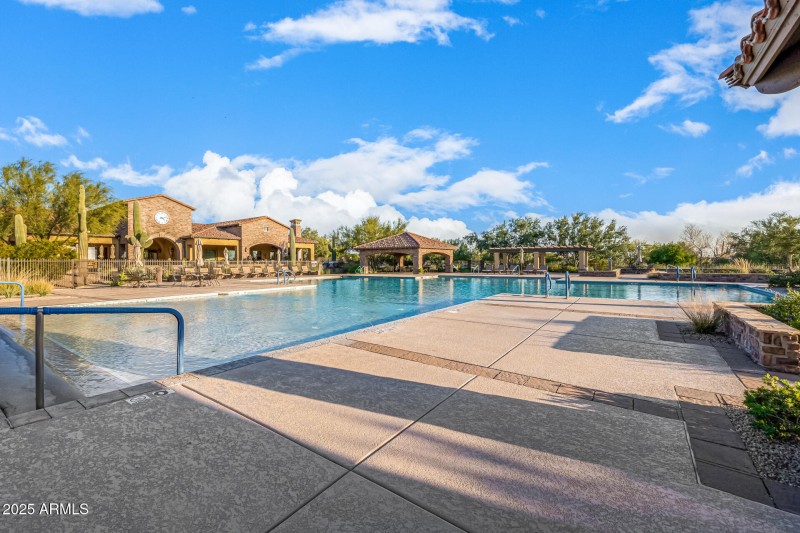 Heated pool