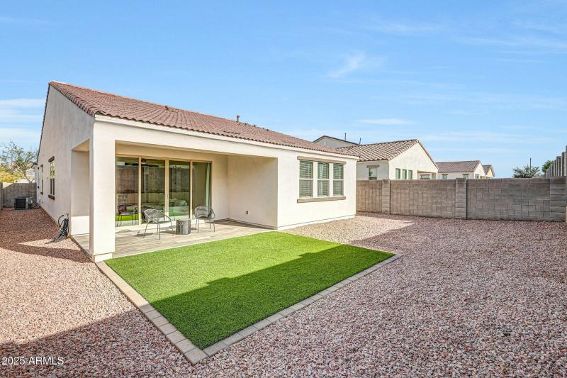 Well Manicured Backyard