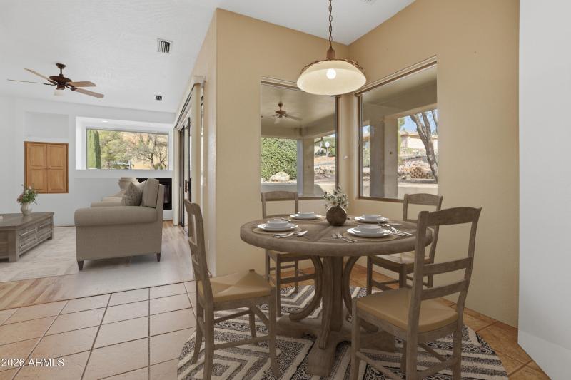 Dining area