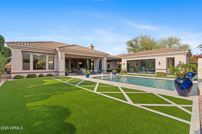 Huge grassy area