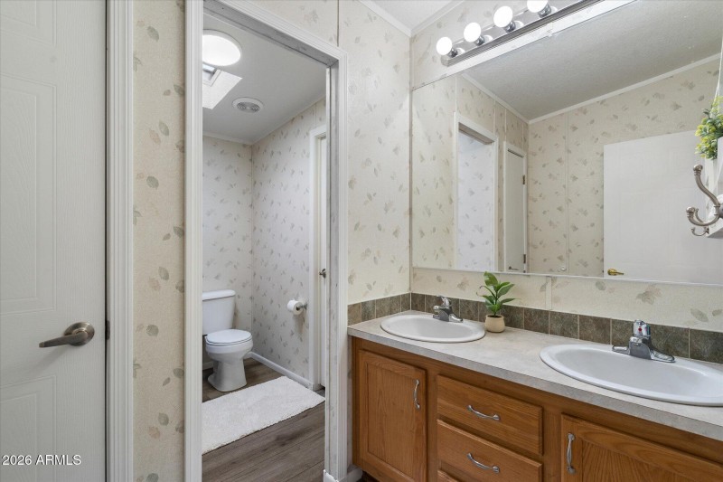 Roomy Hall Bath