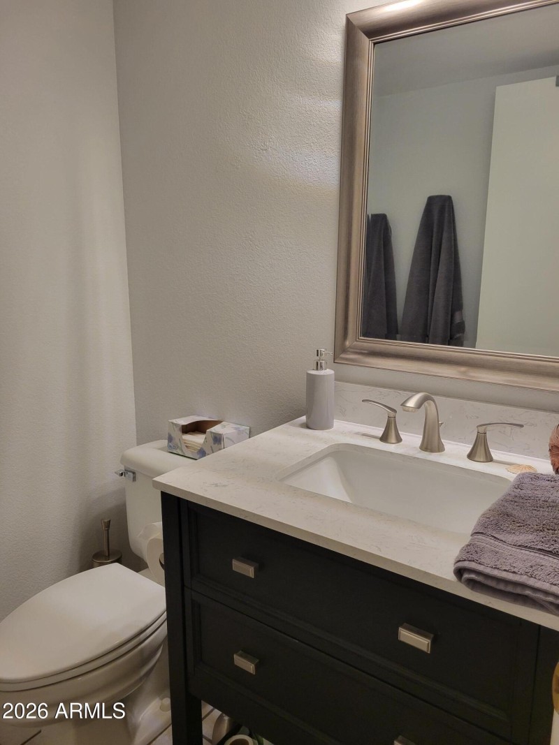 Hall half bath