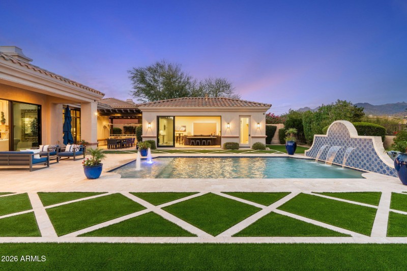 View of Pool House