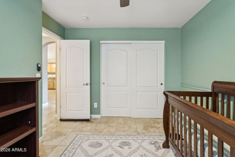 Double door closet