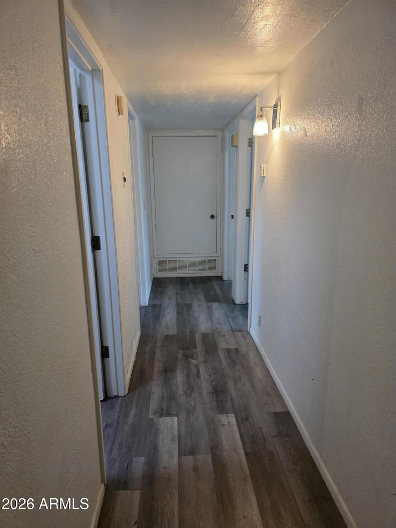hall to bedrooms