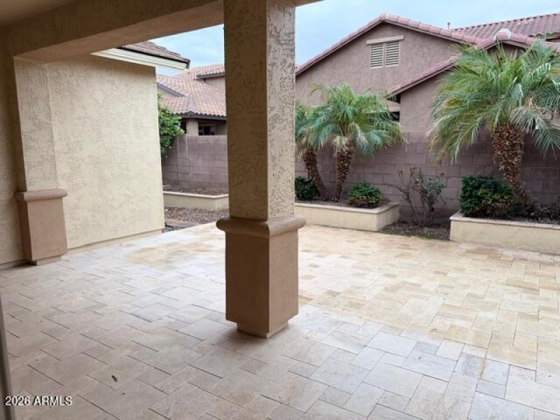 Backyard view