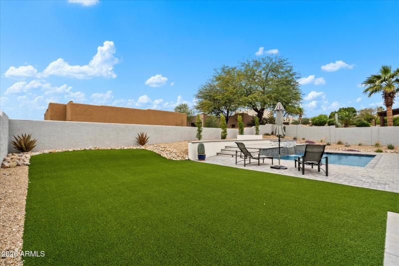 Spacious Play Area with Lush Turf