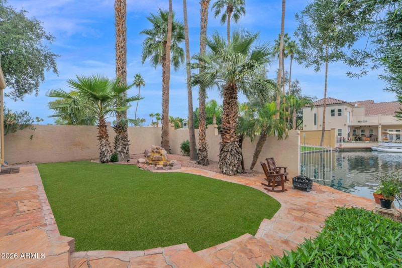Very Private backyard