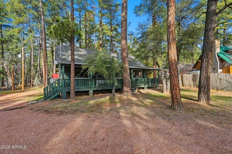 Cabin Front, View 2