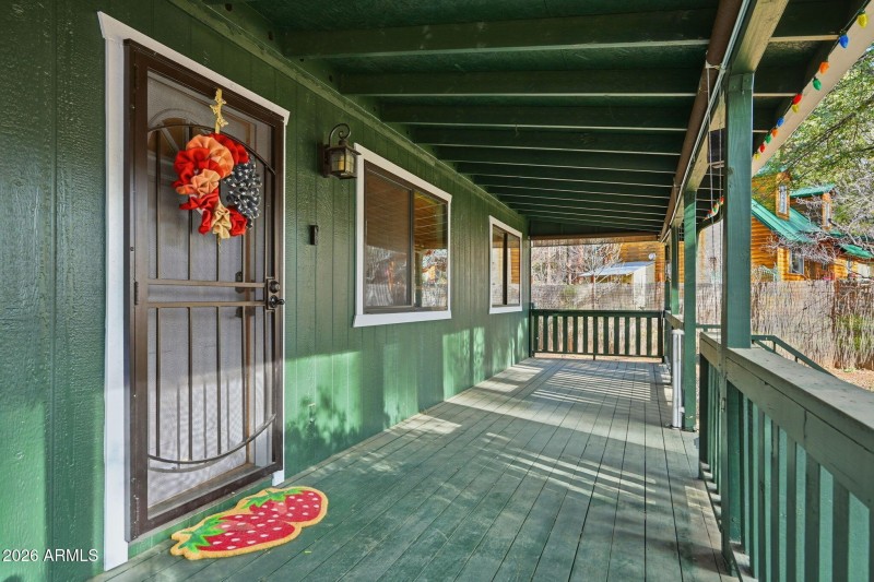 Covered Front Patio