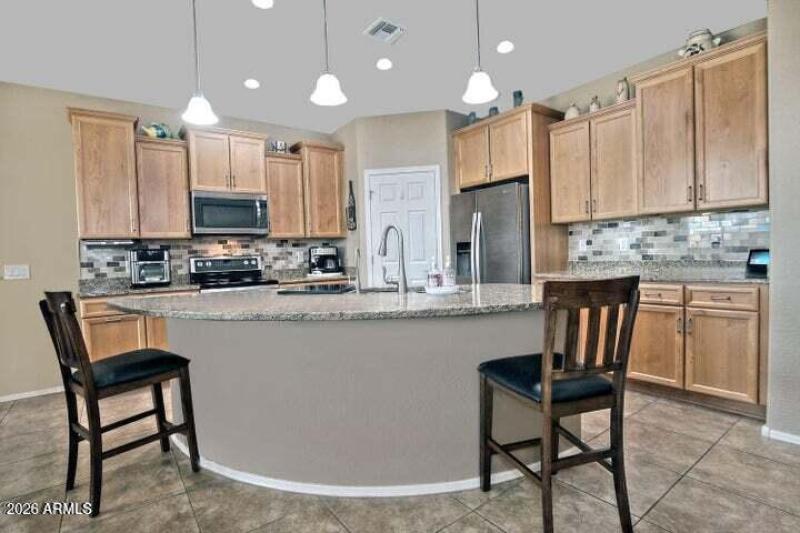 Breakfast bar