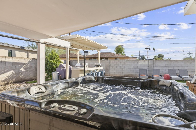 Rear Patio