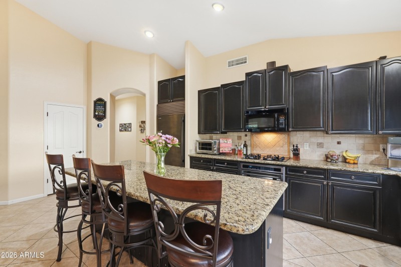 Kitchen to pantry