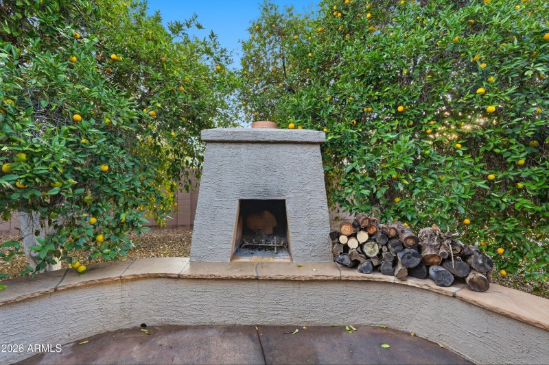 Exterior Fireplace