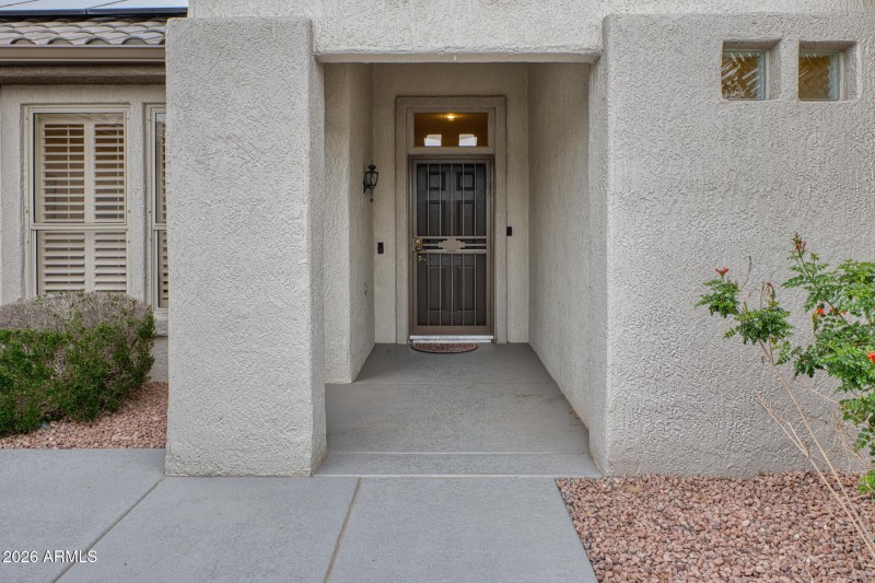 Welcoming Front Entry