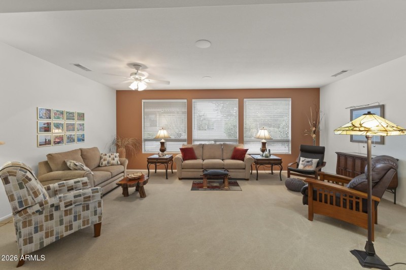 Entertaining Living Space