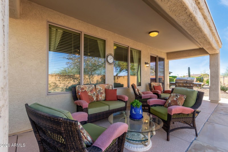 Long Covered Patio