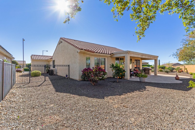 Oversized Fenced Lot