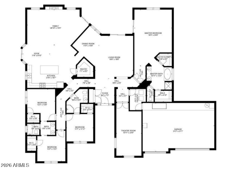 4335 E Fox Circle floorplan