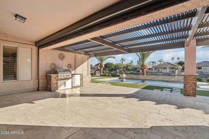 Back patio