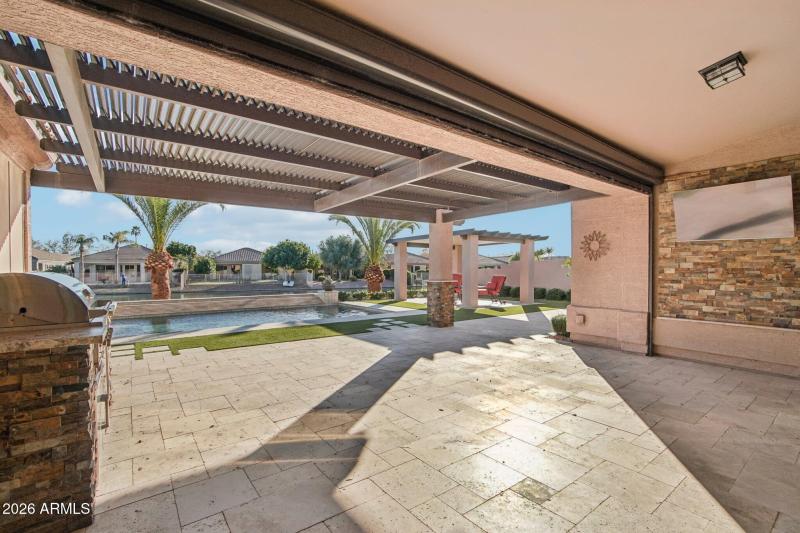 Back patio