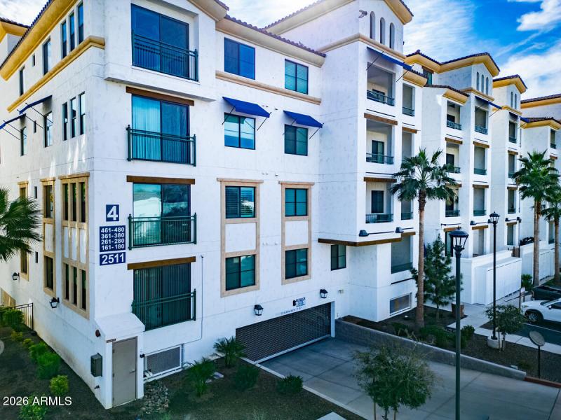 building with address