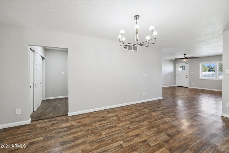 Dining area/Living room