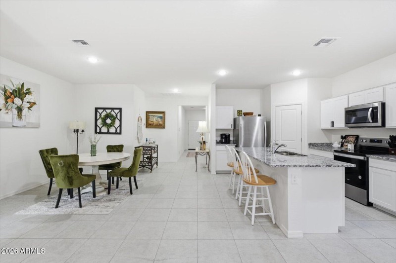 Kitchen and dining