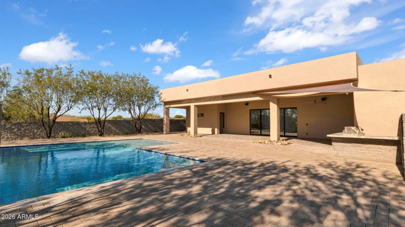 Pool + Backyard