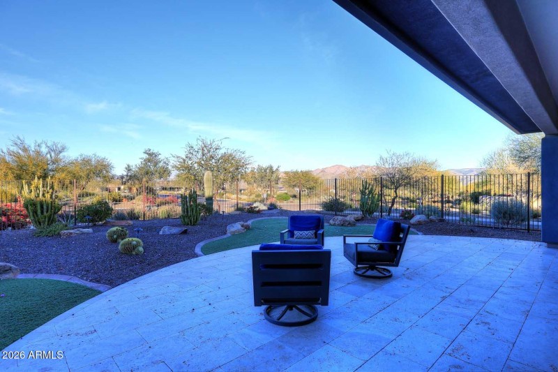 Covered Patio-View