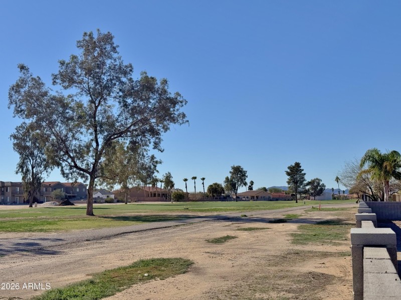Golf course views
