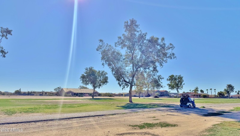 Golf course views