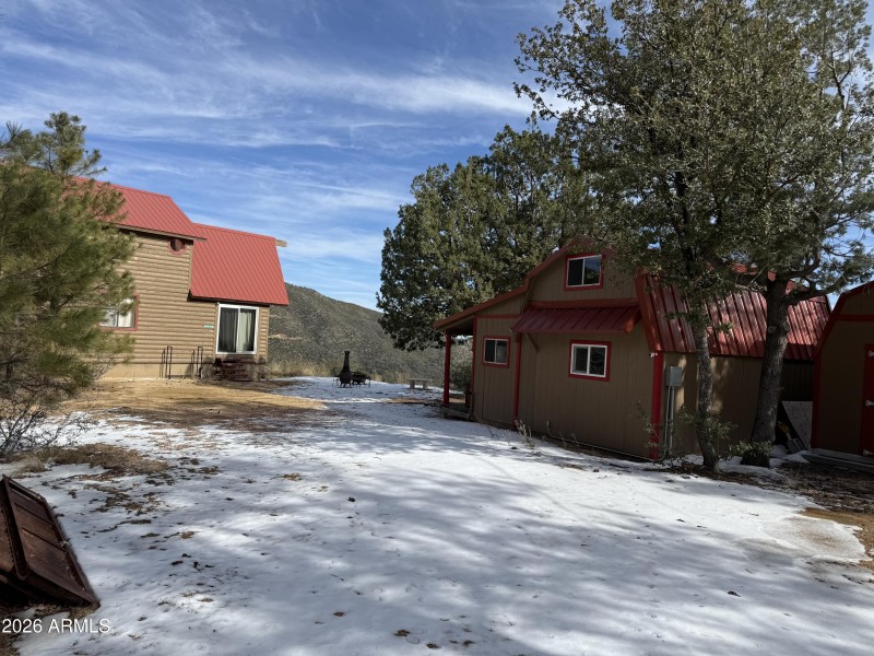 Home and bunkhouse