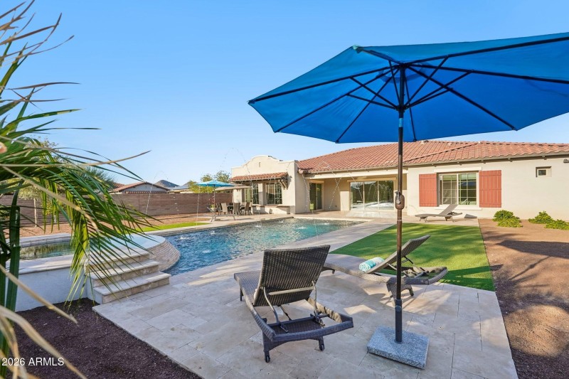 Pool area