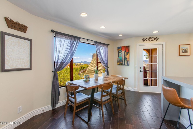 Dining Area with views