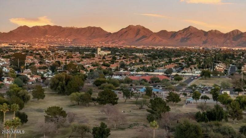Mountain views at the park