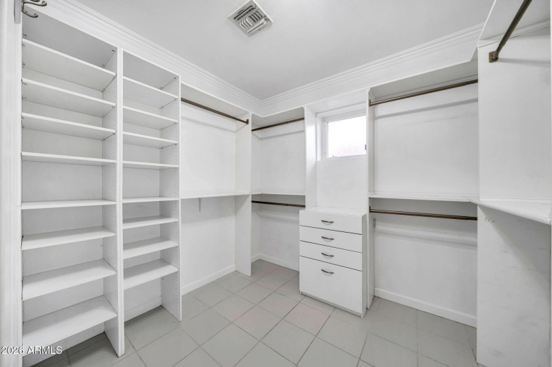 Primary Walk In Closet