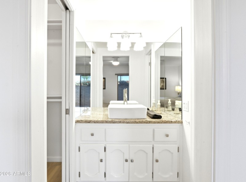 Upgraded bathrooms