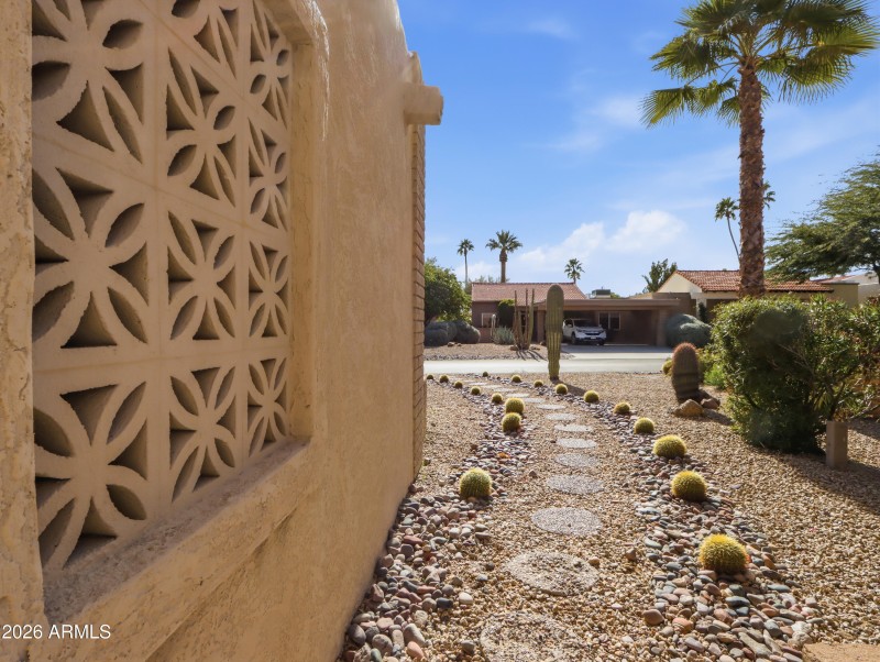 Front walkway