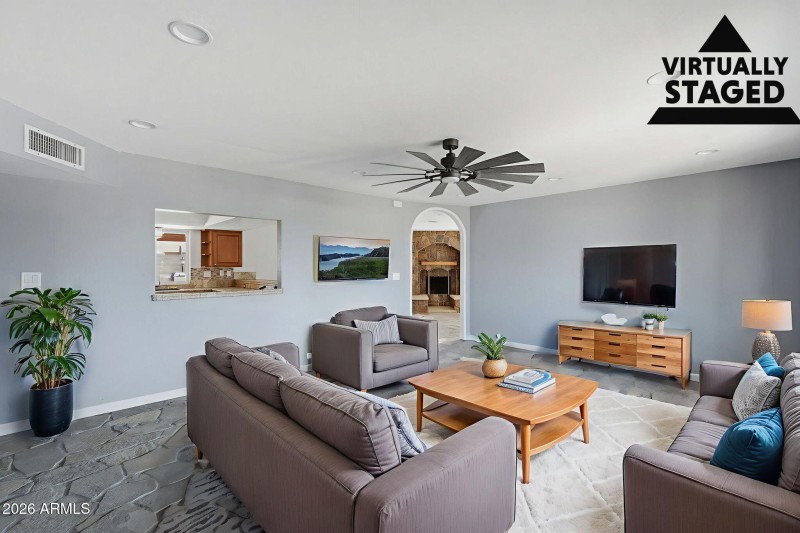 Great Room - Staged